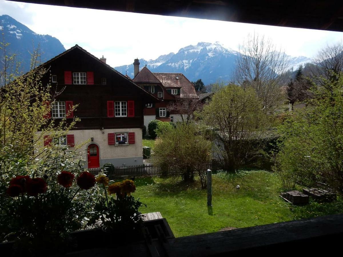 Traditional Swiss-Flat Interlaken Extérieur photo